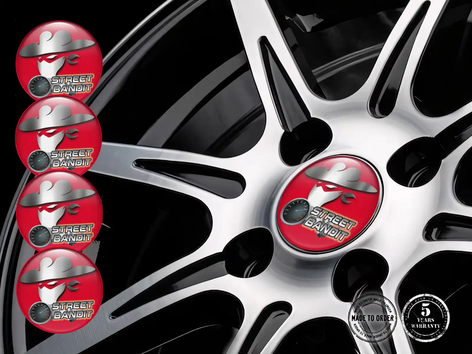 Calcomanía Aro Auto Pulso Racing Cuántico Niche